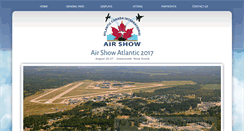 Desktop Screenshot of airshowatlantic.ca